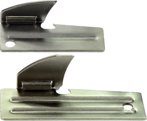 P-38 Can Opener & P-51 Can Opener with Chains, US Shelby, Stainless Steel openers Stamped with US Shelby Co....
