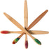 10PCS Colorful Natural Bamboo Toothbrush Set Soft Bristle(Multi-Colors)...