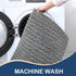 Arotive Luxury Chenille Toilet Rugs U-Shaped, Extra Soft Thick Absorbent Toilet Mat, Non-Slip Shaggy Plush Contour Bathroom Rugs, Machine Wash Dry...