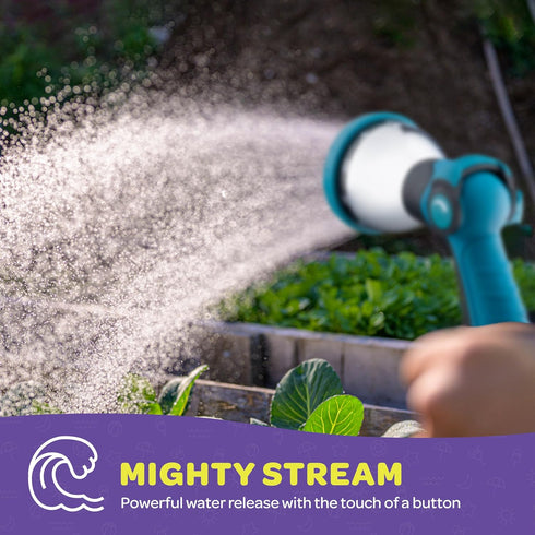 Hose Nozzle Heavy Duty Hose Sprayer With 10 Adjustable Watering Patterns. Thumb Control Design, Comfortable Ergonomic Grip, Garden Hose Nozzle for...