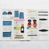HONEYSEW Quick Trace Doll Fashions Templates for 18" Dolls with 5pcs Quilting Rulers and Sewing Instruction...
