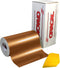 ORACAL 651 Multi-Colored Vinyl Solvent-Based Adhesive-Backed Calendared Wrap Decals w/Yellow Multi-Purpose Squeegee (12 Inches x 5 Feet, Copper)...