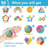 96 Pcs Breath Calm Anxiety Sensory Stickers Reusable Mindfulness Stickers Calming Strips Adhesive Sensory Strips for School Office Classroom Desk ...