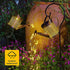 Watering Can with Lights, Solar Lights for Outdoor Garden Art Decor Hanging Solar Lanterns, Metal Waterproof for Walkway Yard Pathway Patio Table...
