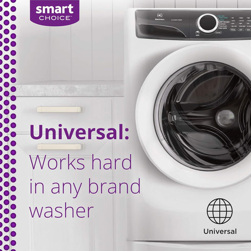 Smart Choice 10SCPROL02 Washer Washing Machine Cleaner, Carton of 6 Packets...