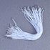 SEWACC 50pcs Elastic Barbed Cord Loop Stretch Round Strings with Dual Metal Barbs Barbed Fasteners for Mask Making Binding (White)...