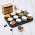 Non-Stick 400pcs Silver Mini Cupcake Liners for baking, Mini Size Foil muffin liners Cupcake Wrappers by Bake Choice Christmas Cupcake Liners for ...