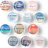 12pcs Fridge Magnet Glass Strong Magnetic Refrigerator Magnet,Motivational Fridge Magnets Decoration for Crafts,Fridge Magnets for Kitchen, School...