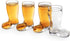 Final Touch Das Boot Shot Glasses - Set of Miniature Cowboy and Cowgirl-Inspired Shot Glasses - 1.5oz Capacity - Crystal Clear Thick Glass - Perfe...