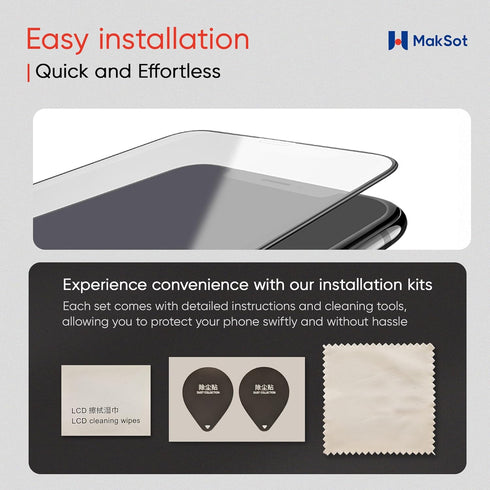 Full Screen Protector for iPhone 11 / XR with Innovative Silicone Border......