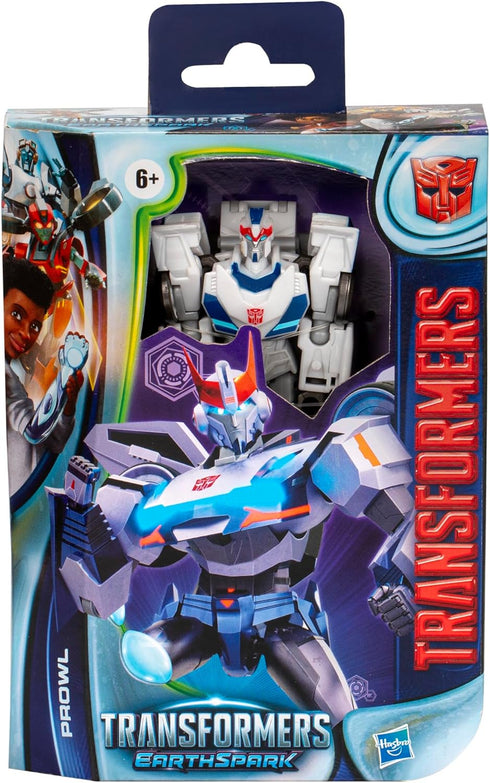 Transformers EarthSpark Deluxe Class Prowl 5-Inch Robot Action Figure, Converts in 12 Steps, Interactive Toys for Boys for Girls Age 6 and Up...