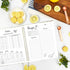 Recipe Book To Write In Your Own Recipes - Blank Family Cook Book Journal to Create Your Own DIY 100 Page Cookbook - Spiral Bound Recipe Organizer...