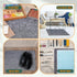 24" x 24" Mini Refrigerator Mats for Carpet Under Fridge Mats Refrigerator Floor Protector Multifunctional Home Appliance Mat Non Slip Backing Fri...