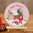 4 Sets Christmas Embroidery Starter Kit with Pattern for Beginners, Embroidery Kits with Christmas Pattern, Cross Stitch Set with 4 Plastic Embroi...