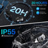 Open Ear Headphones Wireless Bluetooth,Air Conduction Earbuds Bluetooth 5.3 For Sports,20h Playtime Touch Control Headset For Running,Cycling,Hiki...