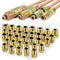 Tnisesm 35 PCS Threads Brake Line Fittings Assortment kits for 3/16"(19 Fittings) and 1/4" (16 Fittings) Inverted Flares Brake Line Tube...