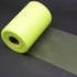 Lime Green Tulle Fabric Rolls 6 Inch by 100 Yards (300 feet) Fabric Spool Tulle Ribbon for DIY Tutu Bow Halloween Decorations Baby Shower Birthday...