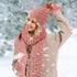 Women Winter Hats Scarf and Gloves Set for Women Including Ear Covers Cold Weather Glove Scarves Hats Knit Beanie Scarf Glove...