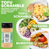 FreshJax Organic Tofu Scramble Spice Mix – Vegan Plant-Based Egg Seasoning, 4.8 oz Large Bottle, Gluten-Free, Certified Kosher, Non-GMO, No Preser...