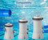 Pool Hoses Pool Pump Replacement Hose, 1.25 x 59 inch Above Ground Pool Hoses Tubes Compatible with Intex Filter Pump 607, 603, 637, 2 Pack Hose 4...