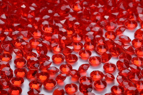 2000 pcs/Pack Wedding Table Scatter Confetti Crystals Acrylic Diamonds 8 mm Rhinestones for Wedding, Bridal Shower, Vase Beads Decorations (8mm, r...