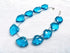1 Strand Blue Topaz Quartz 10 Pcs Beads Size 19x14mm Fancy Shape Cut Faceted Beads for Jewellery Making, Beading & Craft Supplies KCRAFTS-RK_k47...