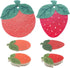 2 Pcs Fruit Shaped Kitchen Compressed Dish Sponges for Cleaning,Cellulose Absorb Water Expand Dishcloth,Natural Household Cleaning Sponges Suitabl...