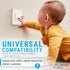 Child Safety Garbage Disposal Light Switch Lock | Guard Children Protect With Push and Slide Switch...