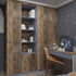 11.8"x78.7" Thick Brown Wood Wallpaper Peel and Stick Wallpaper Self Adhesive Wood Contact Paper for Cabinets Countertops Waterproof Removable Woo...