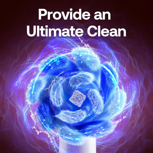 Bitvae R2 Rotating Electric Toothbrush for Adults with 8 Brush Heads, Travel Case, 5 Modes Rechargeable Power Toothbrush with Pressure Sensor, 3 H...