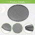 ACROPIX Universal 1.5 Inch Speaker Grills Mesh for Audio Subwoofer 45x4mm Grille without Frame Black - Pack of 2...