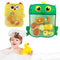 2 Pack Mesh Bathtub Toy Holder, Cute Bathtub Toy Organizer and Bath/Shower Caddy Solution for Kids & Bath Toys for Toddlers 1-3, Owl & Frog Extra ...