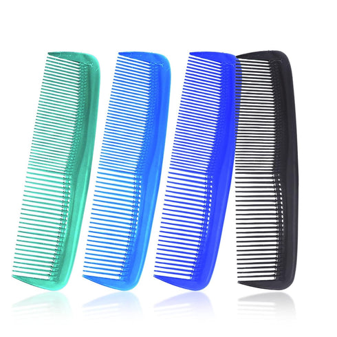 Soft 'N Style Hair Care 4-Pack Comb - Not Breakable - mens comb/fine tooth comb/peines para cabello...