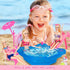 BETTINA Pool Playset - Glam Pool with Slide, Doll Pool Accessories includes Beach Chair, Beach Umbrella, Dog, Swimming Pool Set for 12 Inch Dolls,...