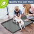 Large Dog Bowl Mat Pet Feeding Mat for Floor Waterproof with Edges, Silicone Placemats for Cat and Dog Water Bowl, Nonslip Pet Food Mat, Tray for ...