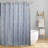 Linen Store Shower Curtain for Bathroom Printed Durable Fabric Canvas Shower Tub Decor, Wateresistant Curtains, 70"x70" Lexi, Contemporary Geometr...
