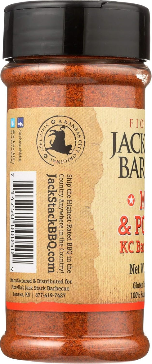 FIORELLAS JACK STACK BBQ Meat & Poultry BBQ Rub, 7 OZ...