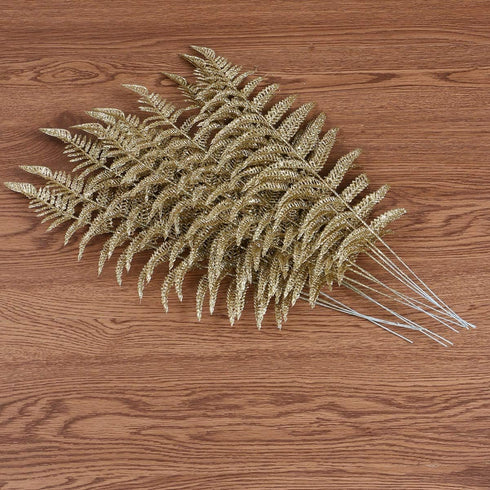 NUOBESTY Christmas Leaves Christmas Artificial Flashing Leaves Xmas Tree Hanging Ornament DIY Christmas Wreath Crafts for Wedding Christmas Tree D...