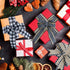 2 Rolls 8 Yards Buffalo Plaid Ribbons Burlap Wired Edge Plaid Ribbons 2 Inch Wide Check Gingham Fabric Craft Ribbon for Gift DIY Bows Home Party W...