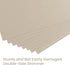 20 Sheets Silver Shimmer Cardstock 8.5 X 11", 92lb Thick Paper Card Stock Printer Paper Metallic Paper Double Faced Pearlescent Paper for Crafts D...