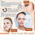 3PCS Turmeric Face Mask Skin Care,Hydrating Facial Sheet Mask,Moisturizing Face Sheet Masks Skincare,Women & Men...