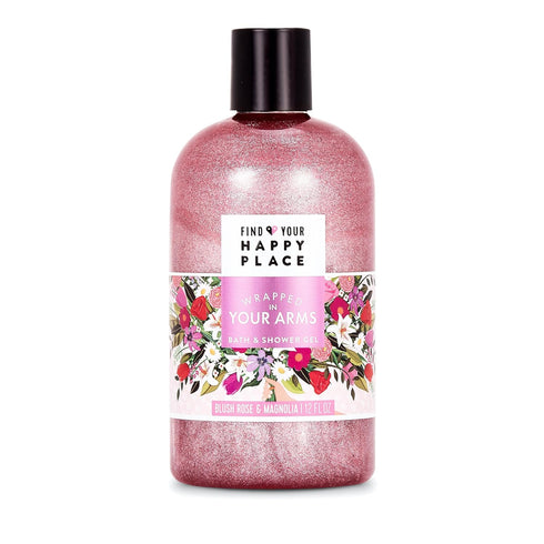 Wrapped In Your Arms Bath And Shower Gel, Blush Rose and Magnolia, 12 fl oz...