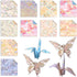 Origami Paper 6x6 Double Sided 50 Sheets 10 Colors origami kit Japanese Chiyo Square Craft Kits Easy Fold Arts Crafts DIY Handwork Beginner Chiyo...