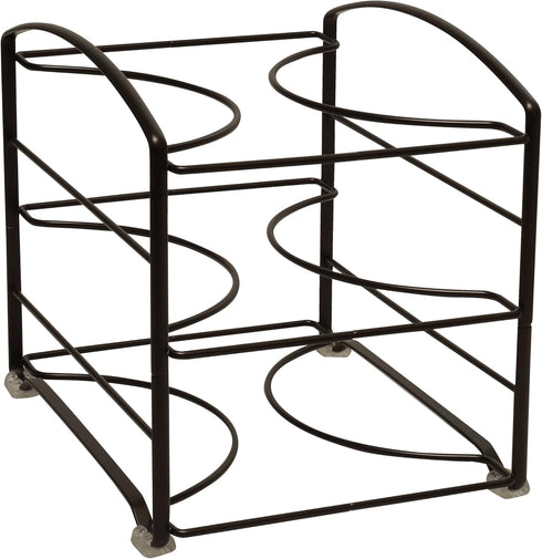 Deco Brothers Wrap Organizer Rack for Kitchen Cabinet, 3 Tier, Bronze...