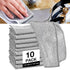 10 Pcs Wire Dishwashing Rags - Non-Scratch & Easy to Clean - Multipurpose Cleaning Cloths for Wet and Dry - Wire Dishcloths for Stubborn Scrubbing...