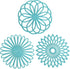 Silicone Trivets for Hot Dishes, Trivet Mat Hot Pads for Kitchen, Trivets for Hot Pots and Pans, Multi Purpose Silicone Heat Resistant Mats for Ta...