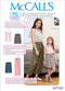 McCall's Patterns McCall's Learn Tank Tops, Skirts, Shorts, and Pants, Women's 8-22 and Girl's Sizes 3-8 Sewing Pattern, White...