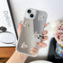 Jmltech for Phone 15 Case Heart Silicone Luxury Girly Women Clear Hybrid Pattern Glitter Bling Slim Thin Cute Protective Shockproof Phone Cases fo...
