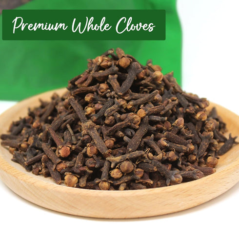 NPG Premium Whole Cloves Buds 4 Ounces, Strong Aroma and Flavor Cloves for Tea, Potpourri, Baking, Pomander balls, Meats, and Pumpkin Spices, Glut...