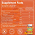 Turmeric Curcumin Gummies 500mg, with Turmeric Root Extract, Ginger Root, Black Pepper Extract, Antioxidant Support, Orange Flavor Gummies, 60 Cou...